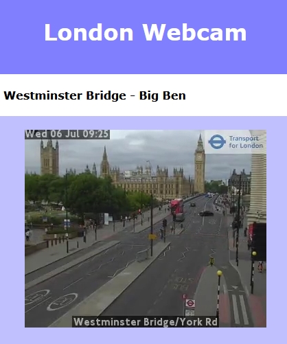 London Webcam